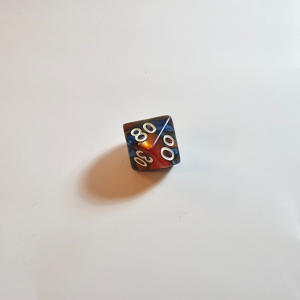 Molten Tide Acrylic Dice Set