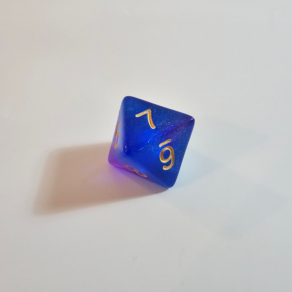 Set di dadi in acrilico Starspell Waves
