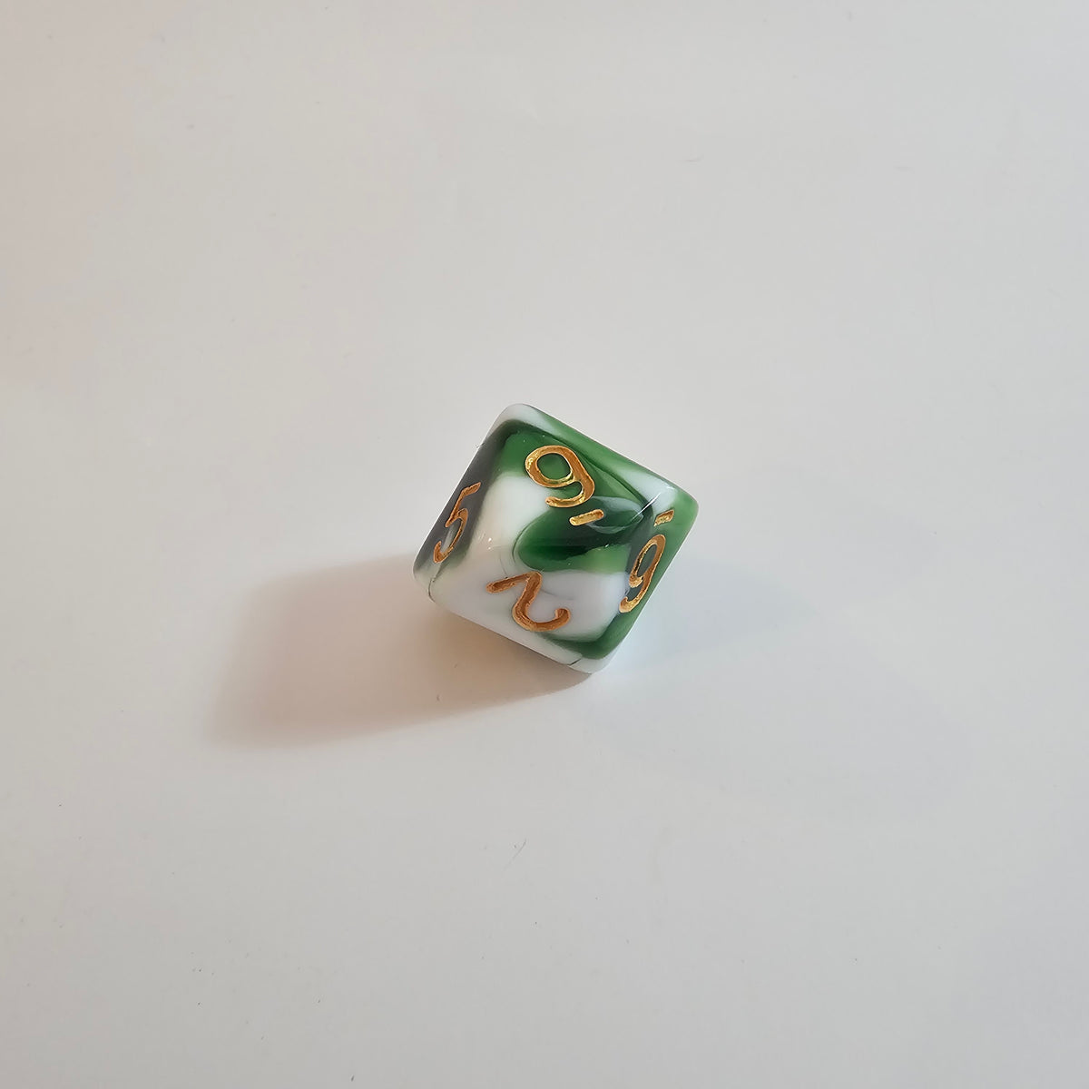 Smaragd-Schleier Acryl-Würfelset