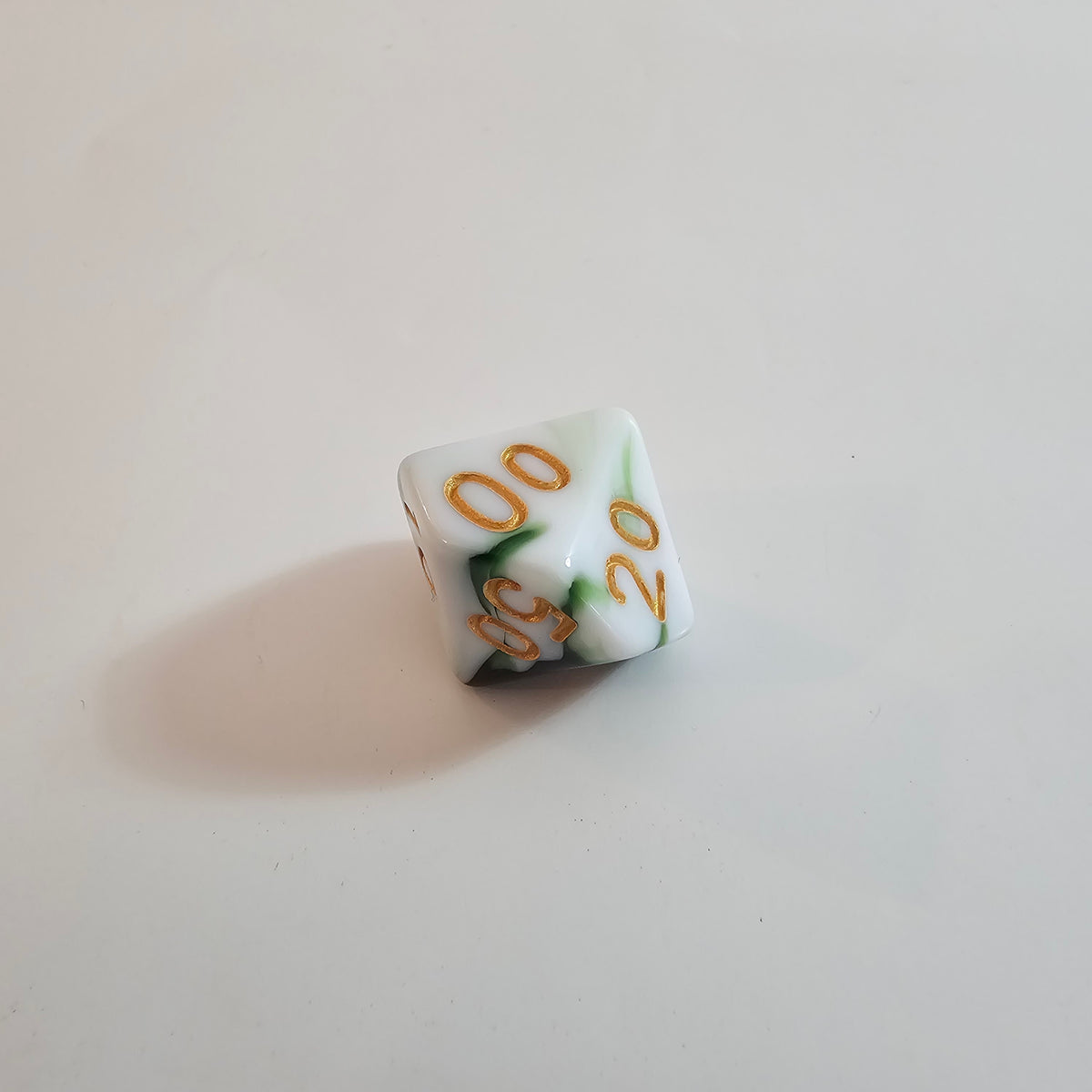 Smaragd-Schleier Acryl-Würfelset