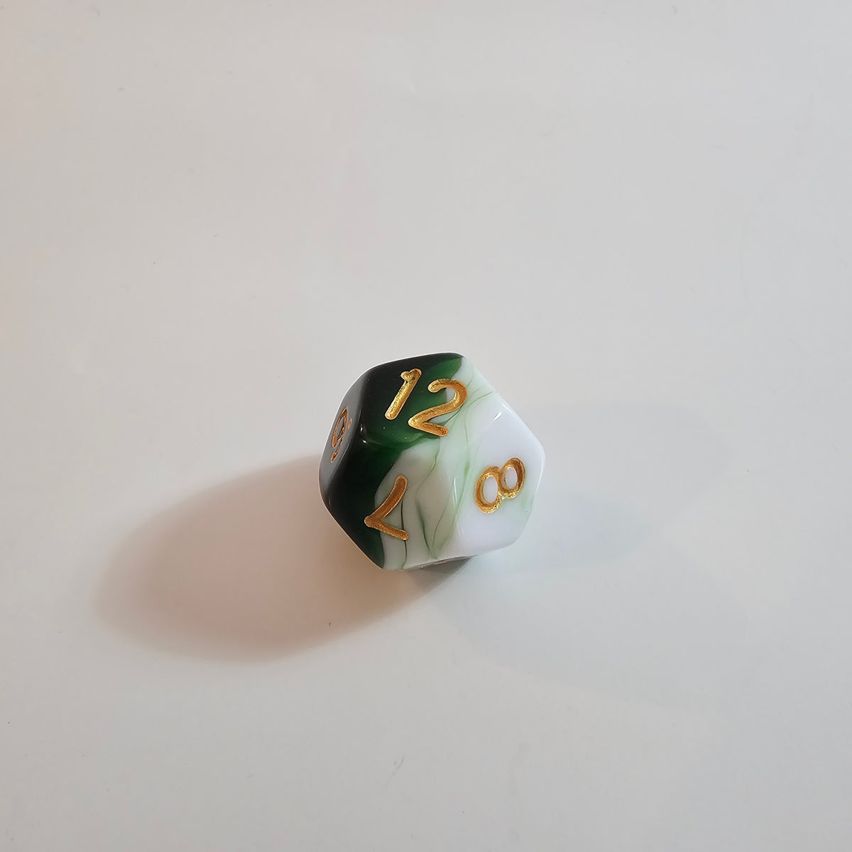 Smaragd-Schleier Acryl-Würfelset