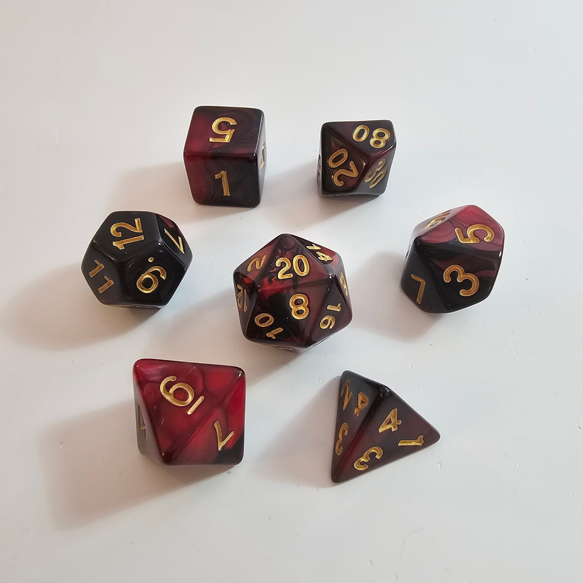 Set di dadi in acrilico Spellrift Core