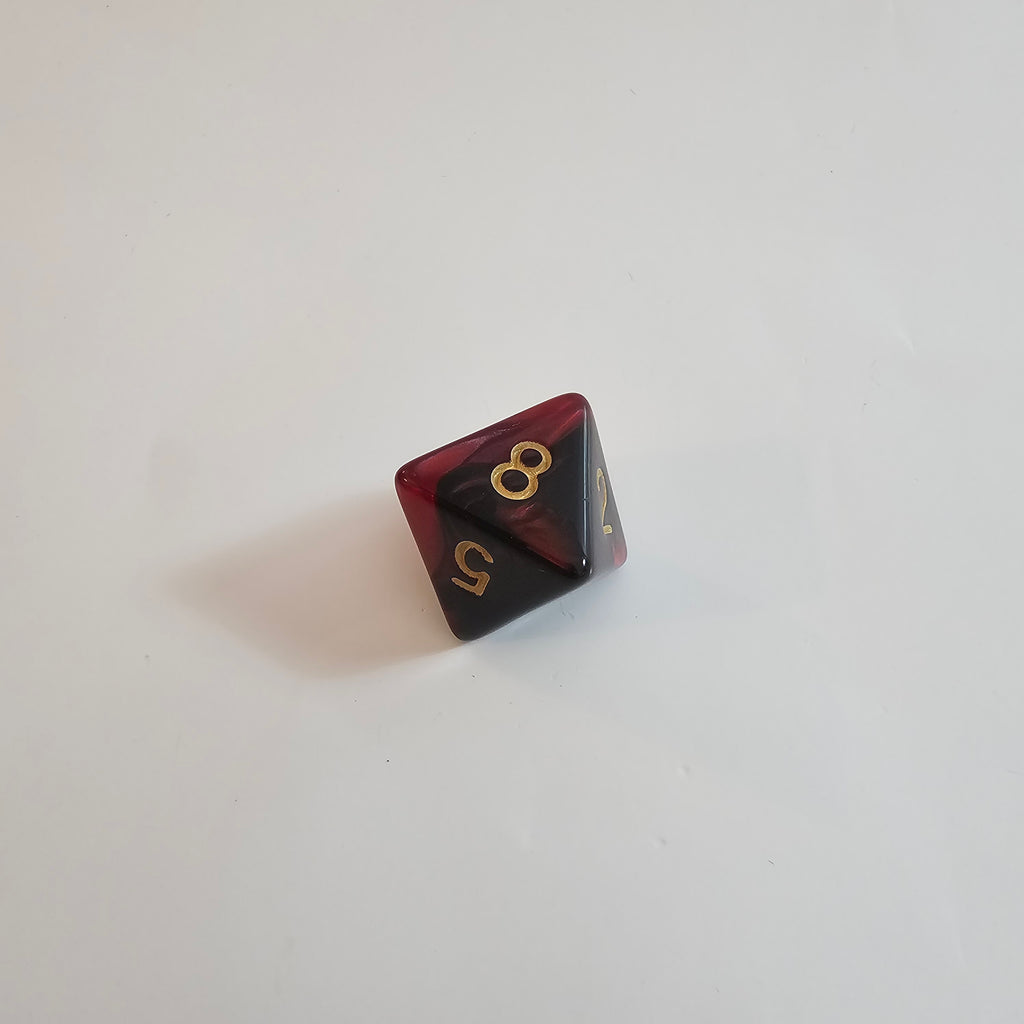 Abyssal Heart Acryl-Würfelset