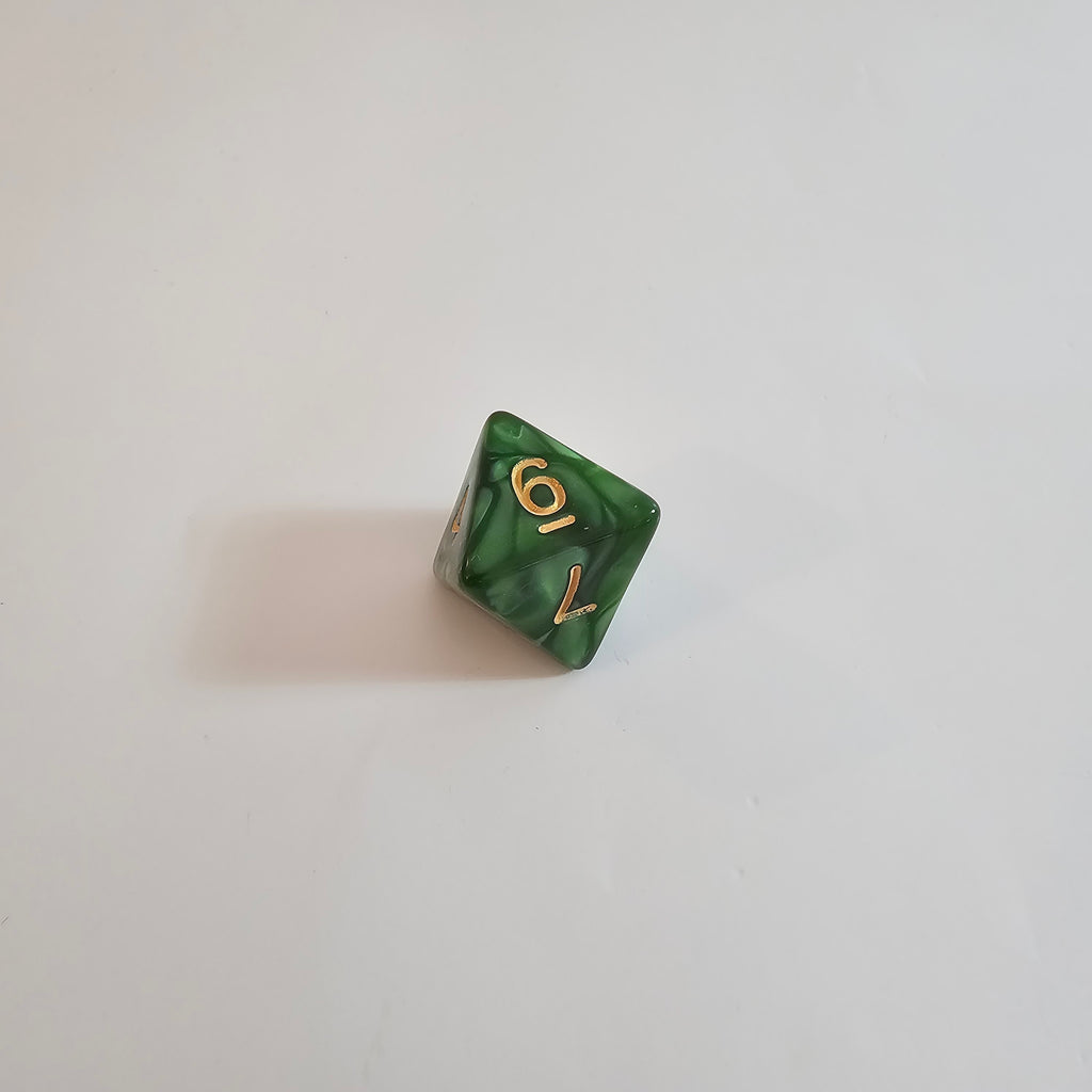 Set de dados de acrílico La Codicia del Duende