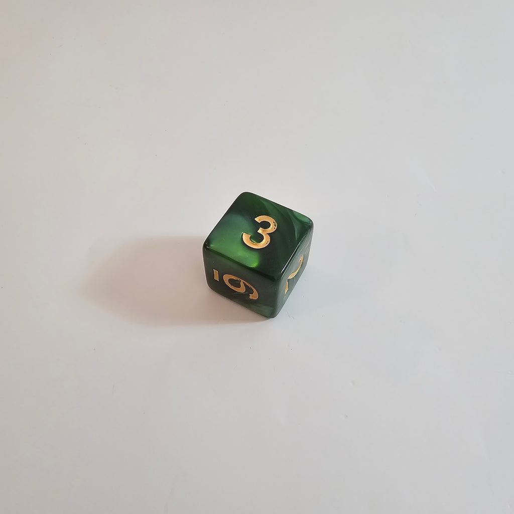 Set de dados de acrílico La Codicia del Duende