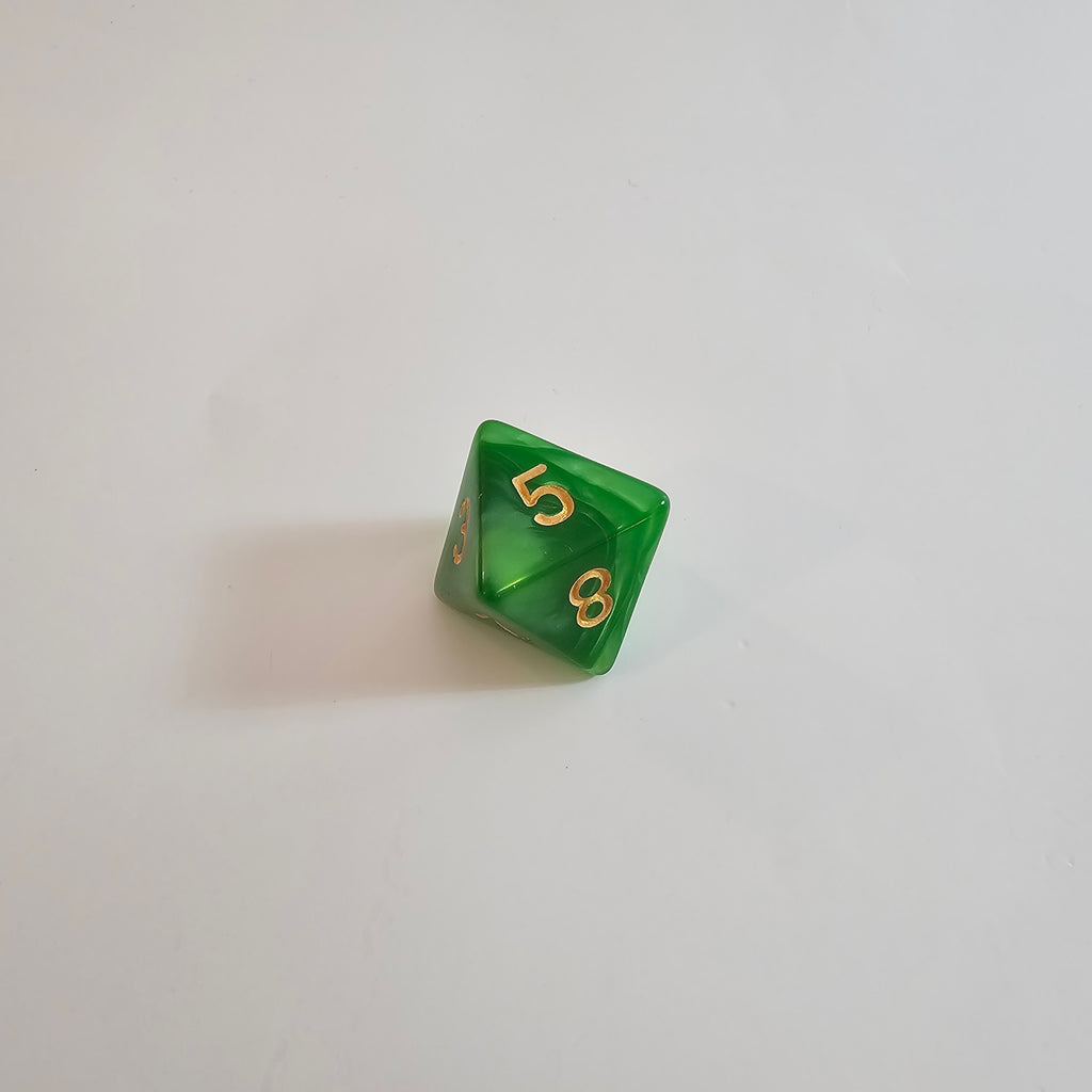 Glimmervine Acrylic Dice Set
