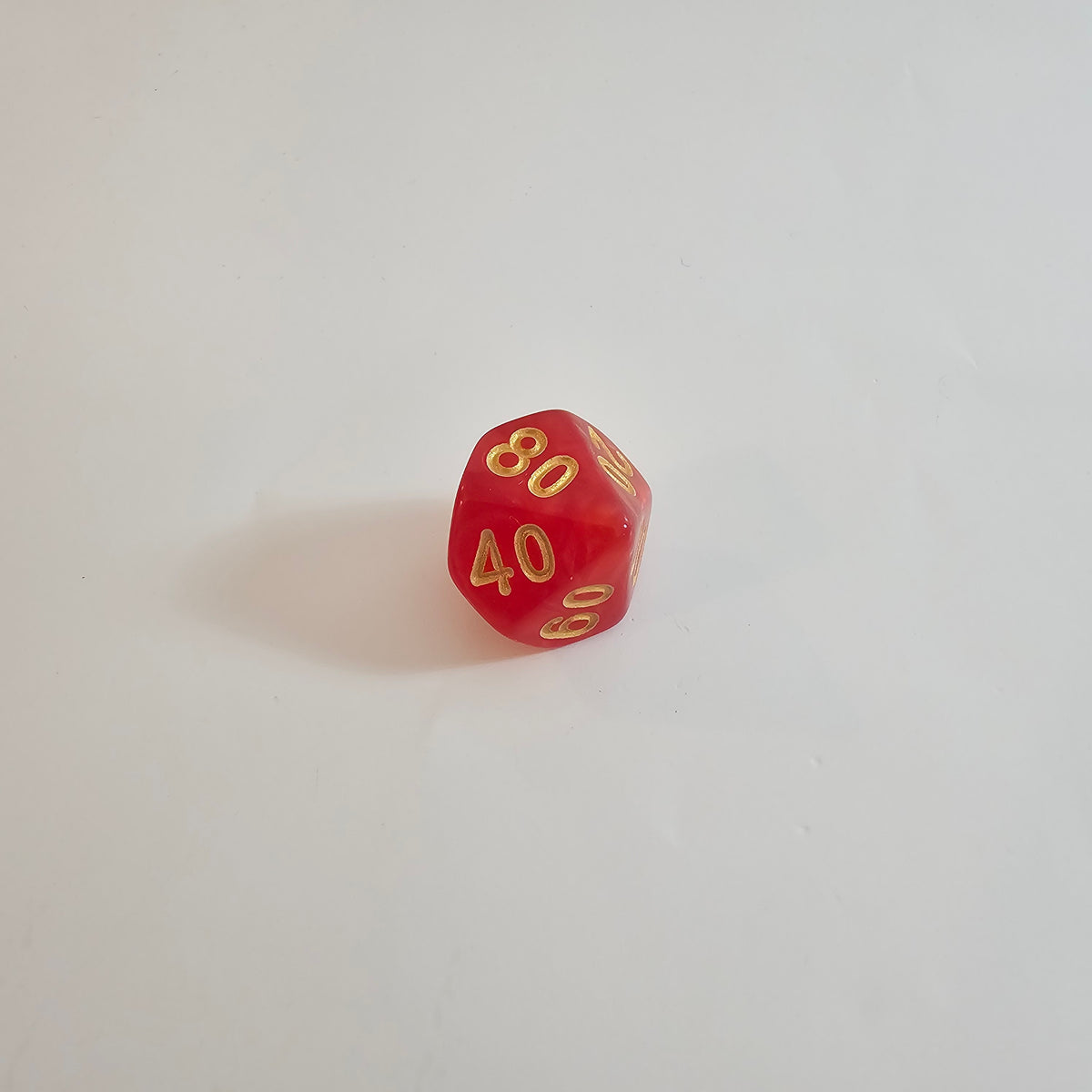 Ensemble de dés en acrylique Emberkiss