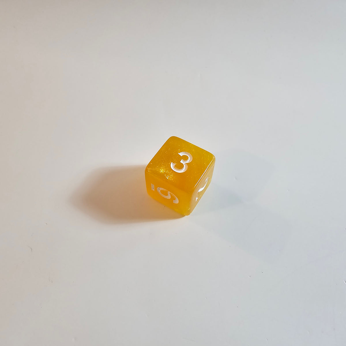Juego de dados de acrílico Honeygold