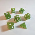 Set di dadi in acrilico Glittermoss