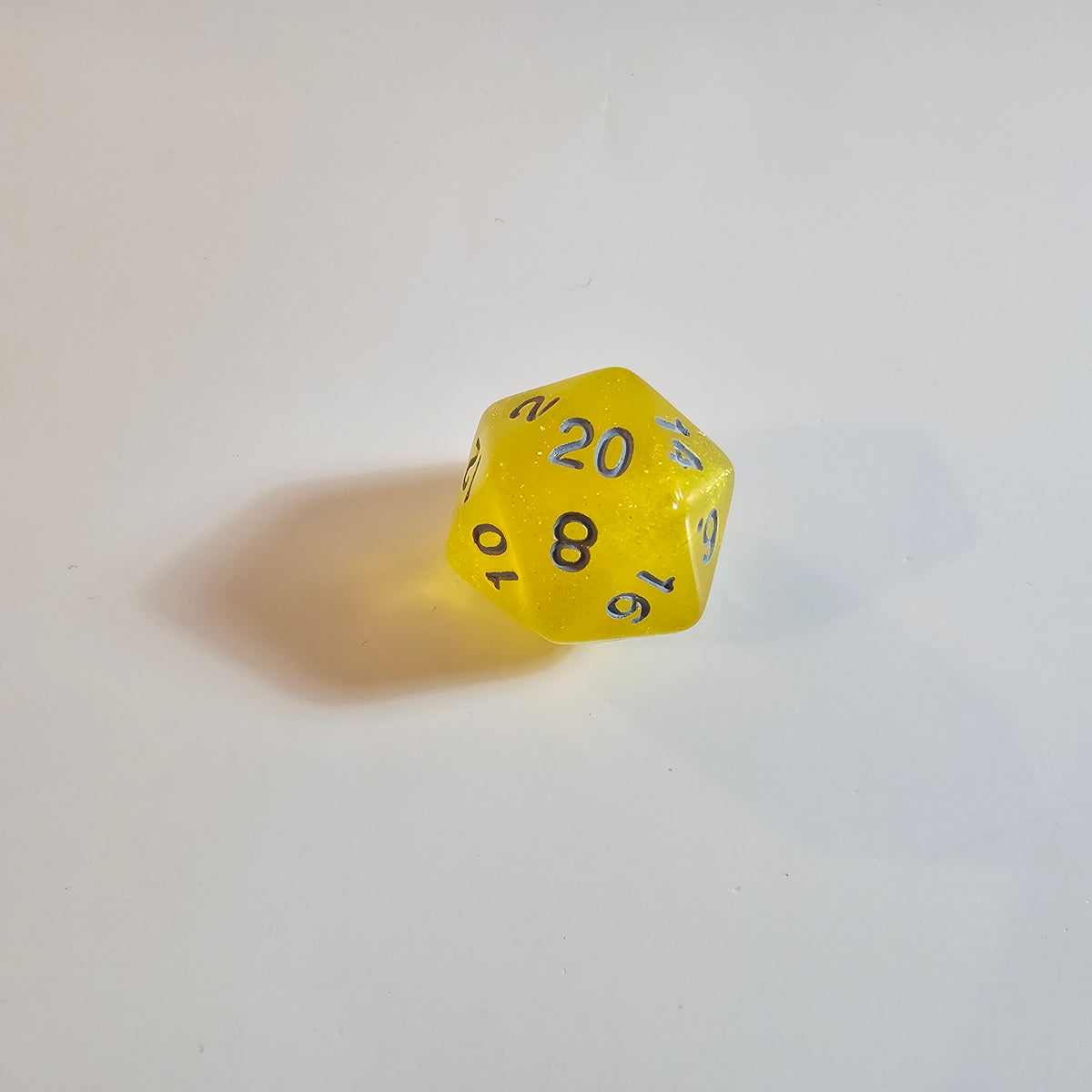 Lemonburst Acrylic Dice Set