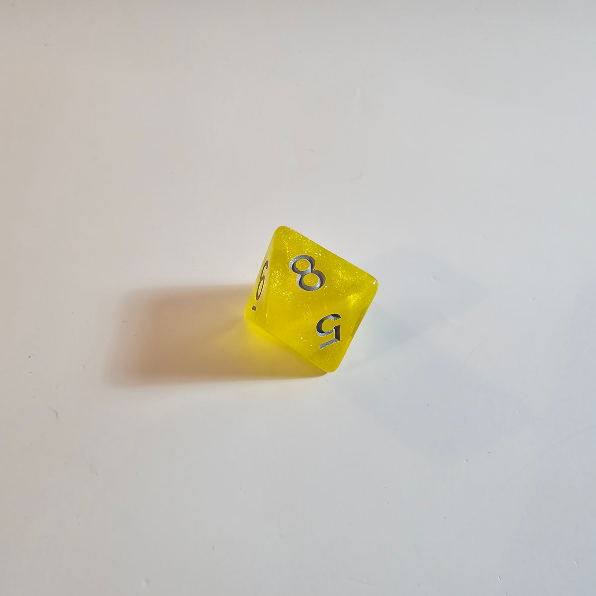 Lemonburst Acrylic Dice Set