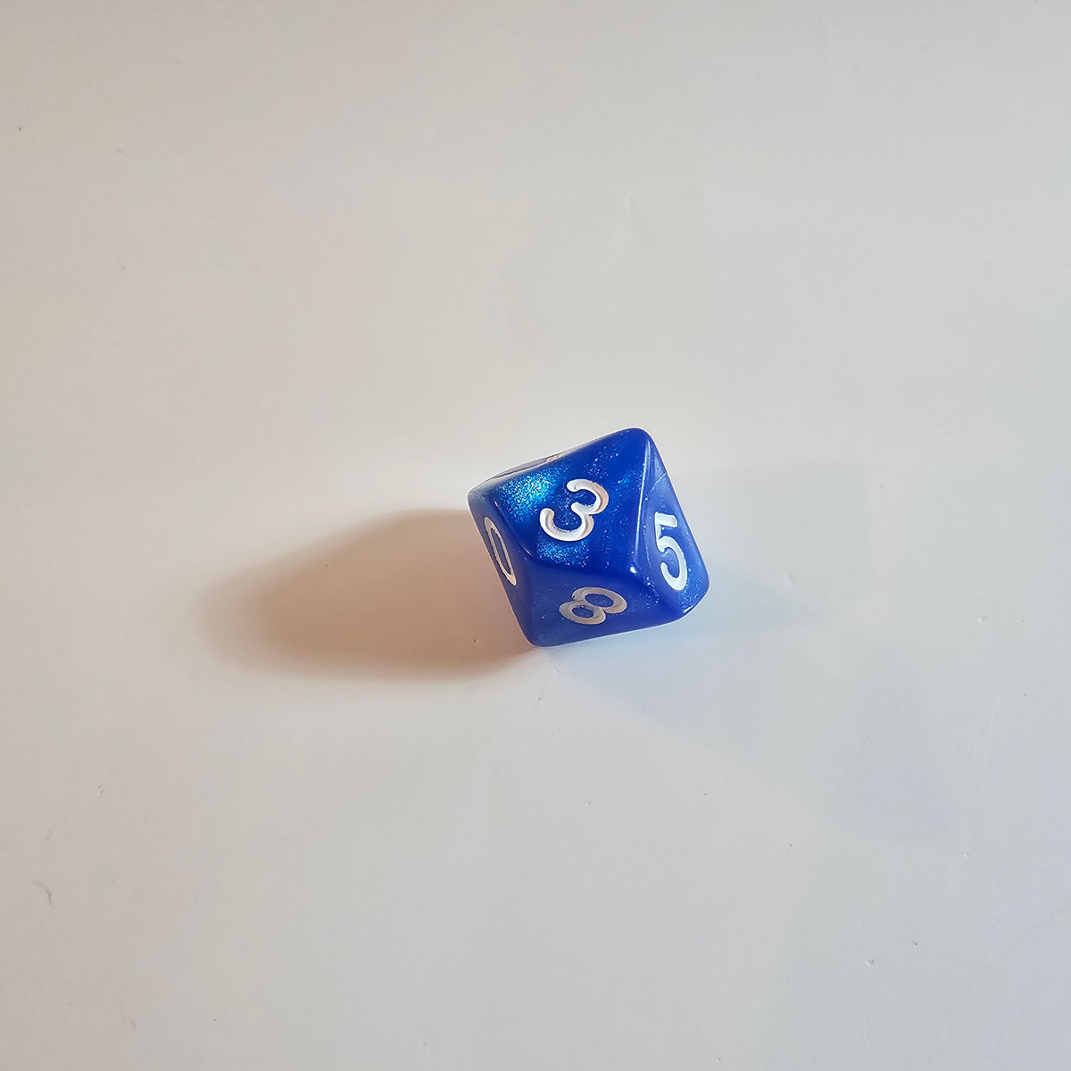 Set di dadi in acrilico Sapphire Drift