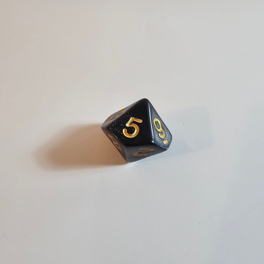 Midnight Sky Acrylic Dice Set