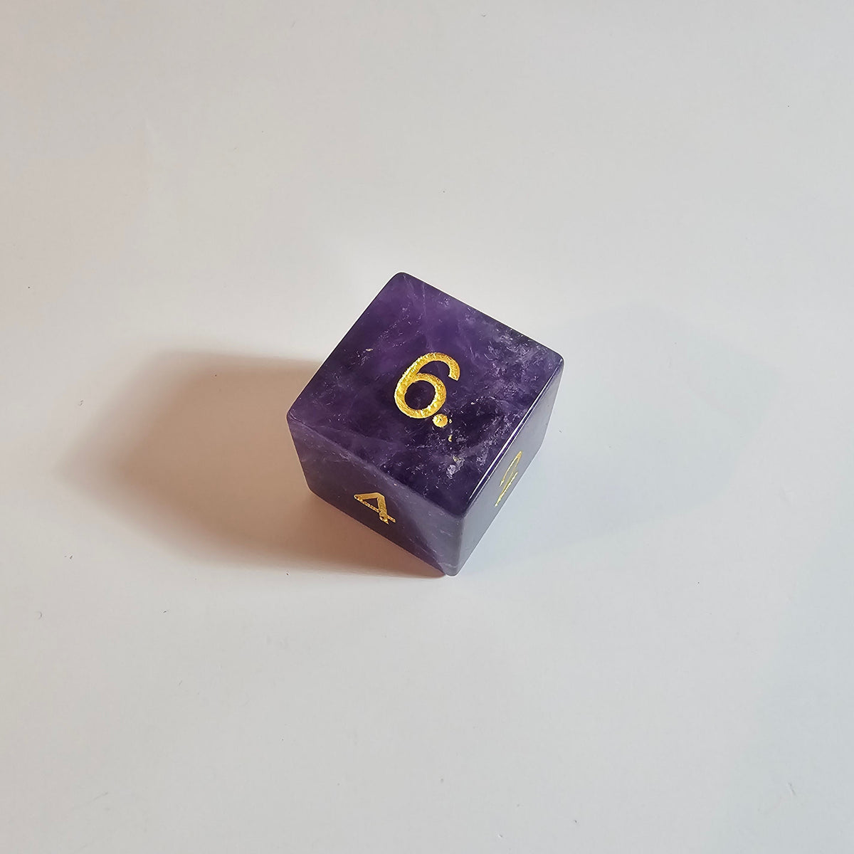 Комплект зарове от естествен аметист