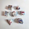 Soaring Dragon Sharp Edge Resin Dice Set