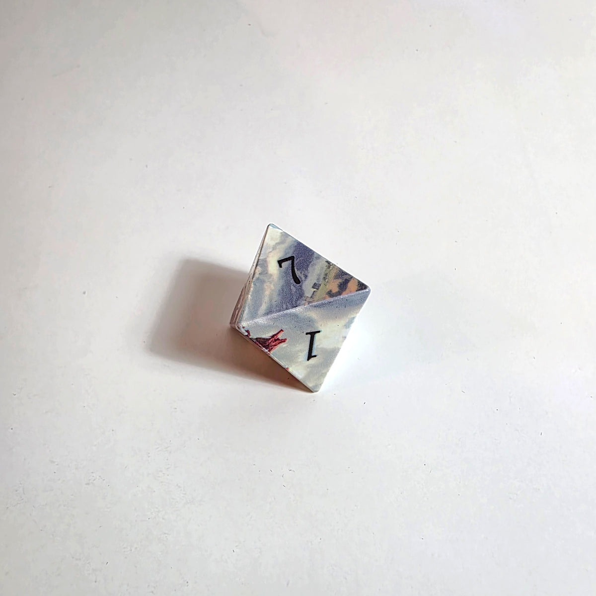 Soaring Dragon Sharp Edge Resin Dice Set