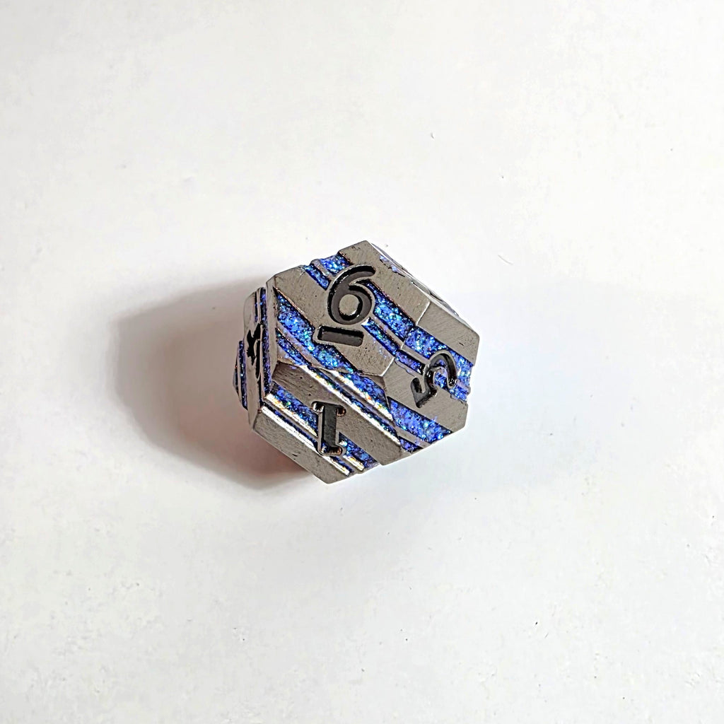 Set de dados de metal sólido Primal Clawing