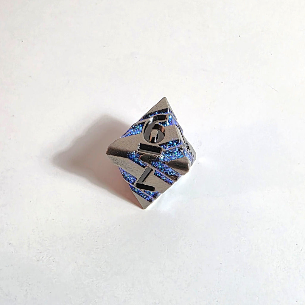 Set de dados de metal sólido Primal Clawing