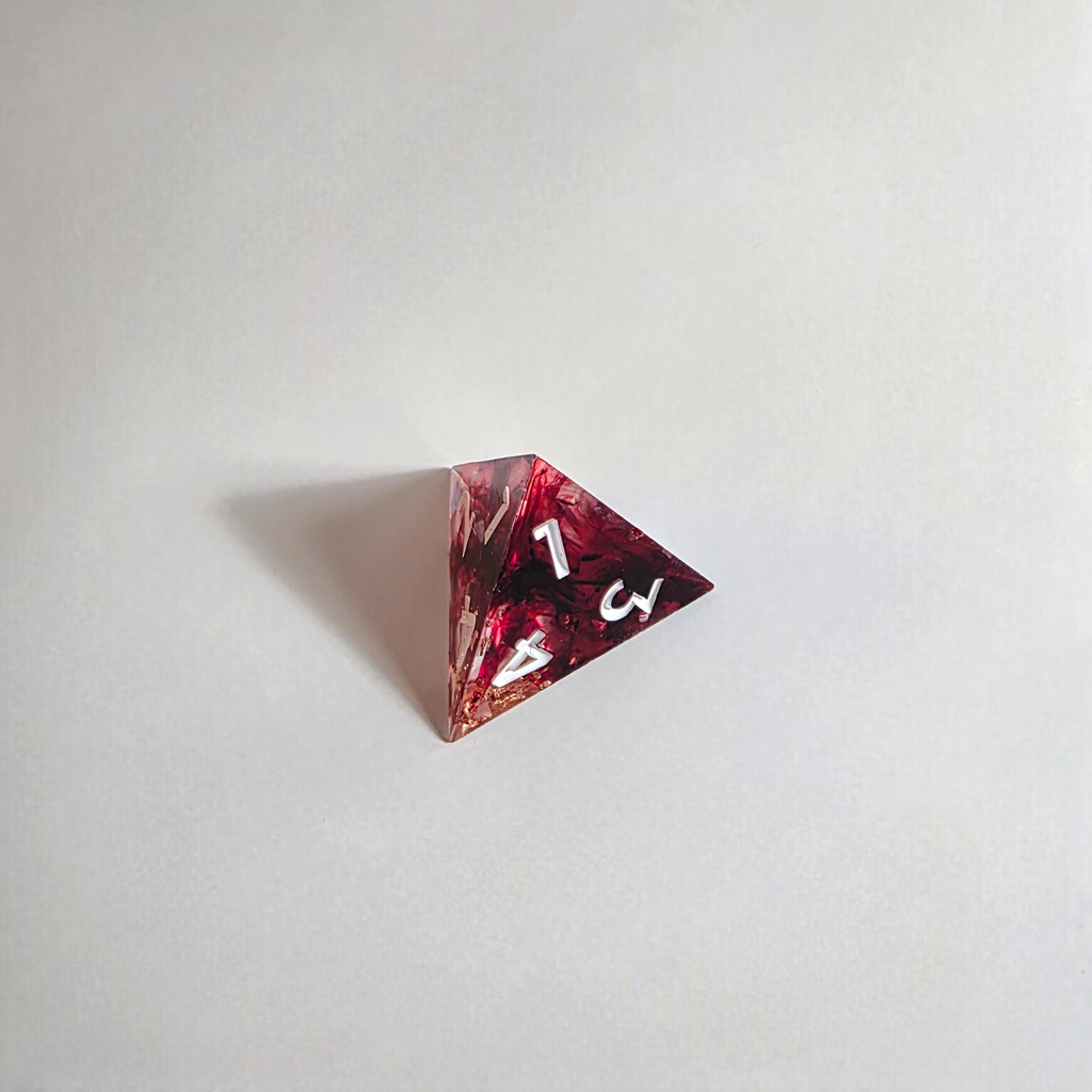 Royal Blood Sharp Edge Resin Dice Set