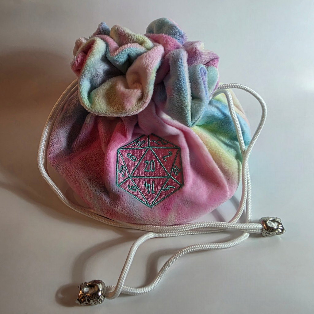 Regenbogen-Plüschtasche