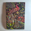 Carnet Paon coloré