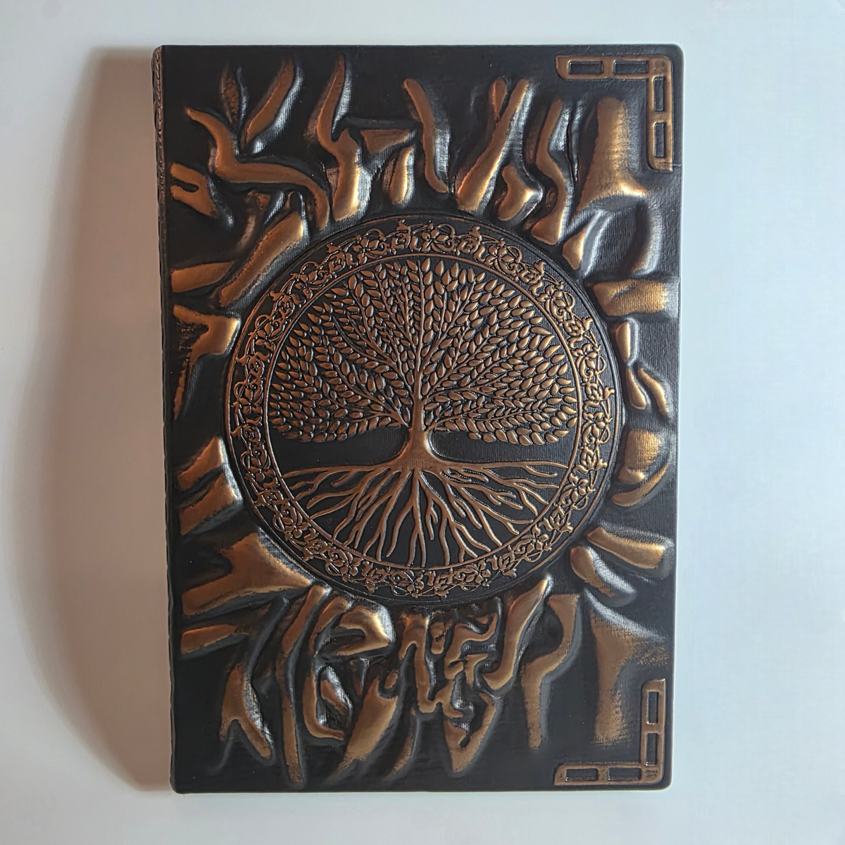 Kupfer-Notizbuch „Baum des Lebens“
