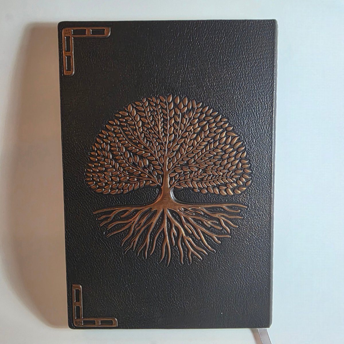 Kupfer-Notizbuch „Baum des Lebens“