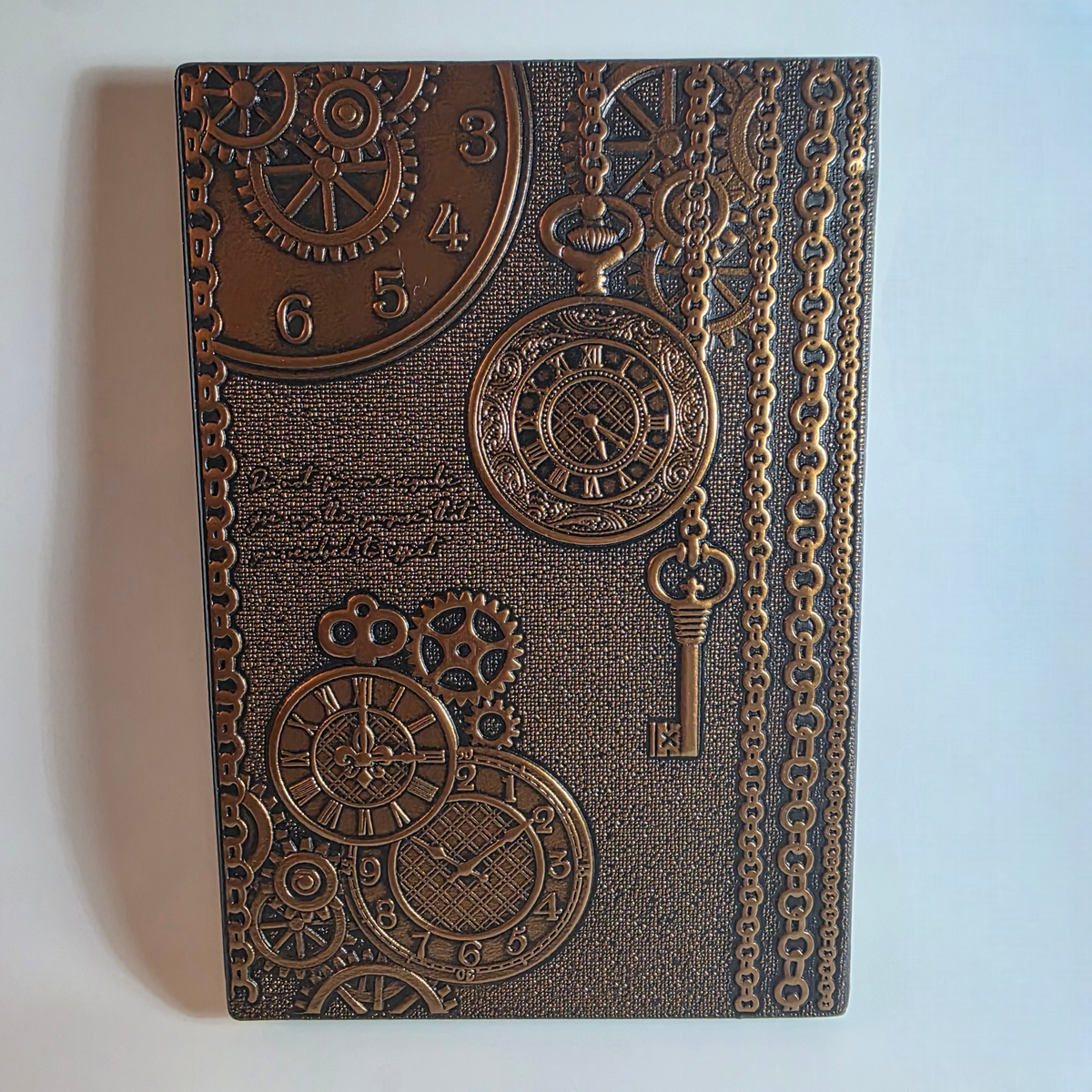 Notizbuch „Kupfer-Dampfzug“