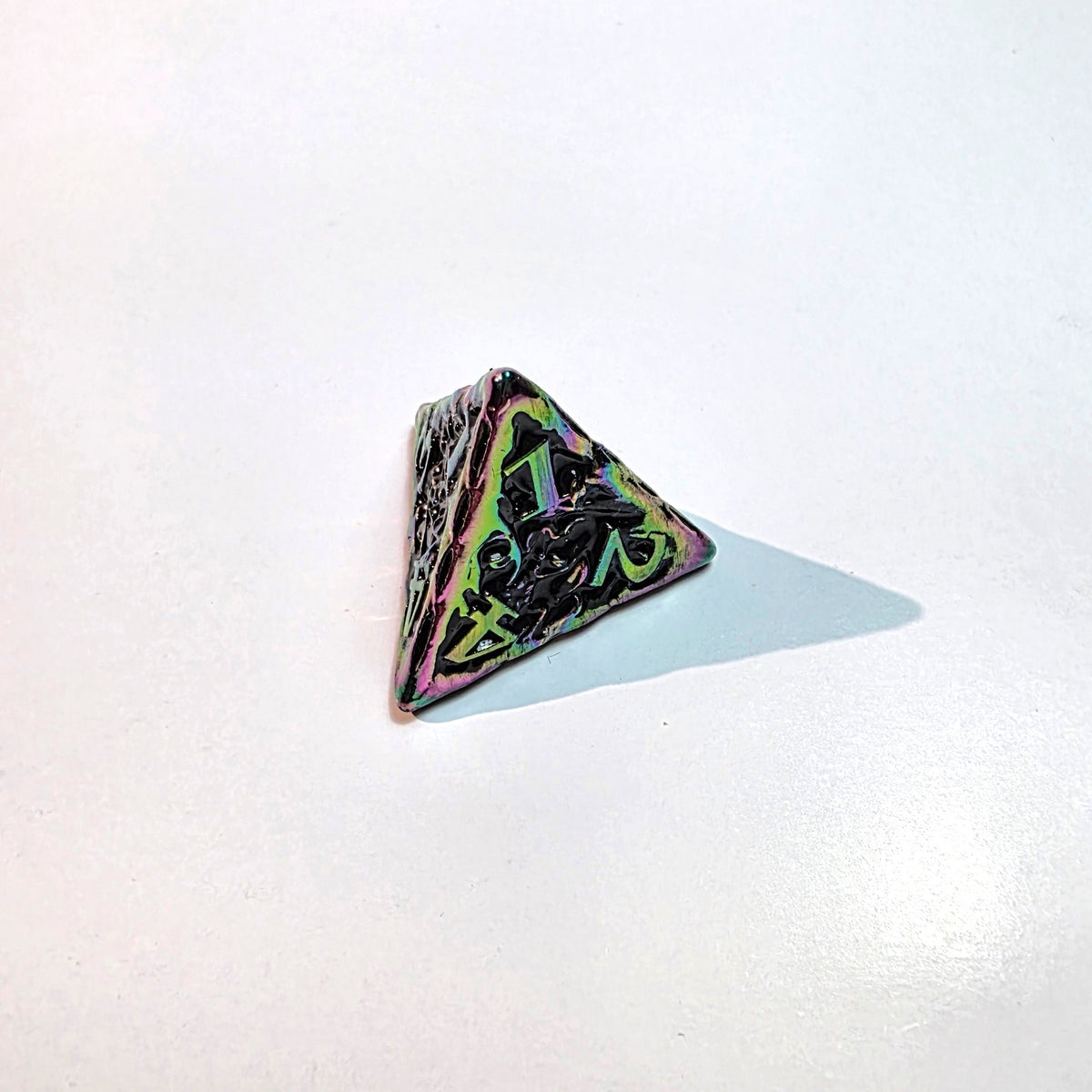 Set di dadi in metallo massiccio Chromatic Ruin