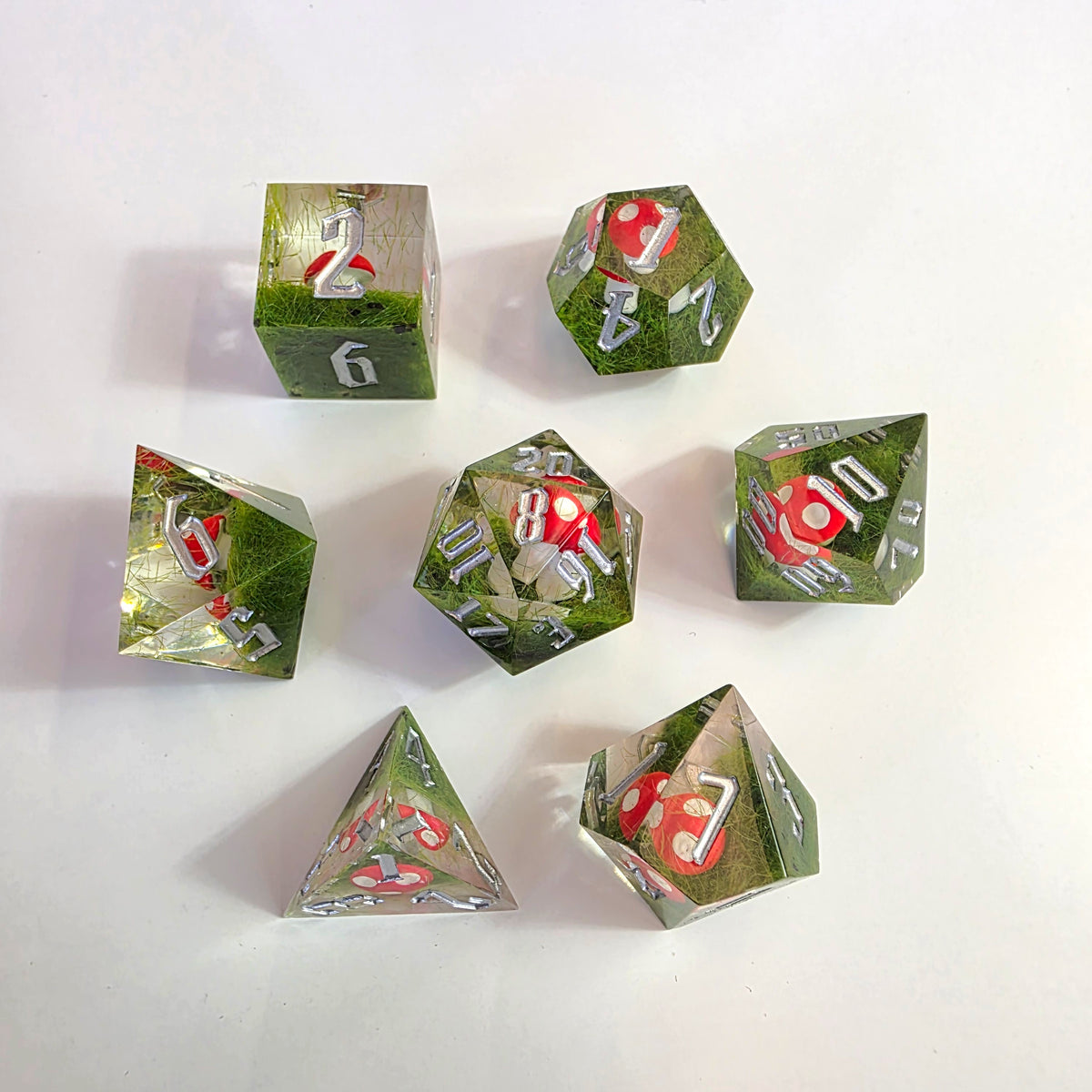 Handmade Resin Dice