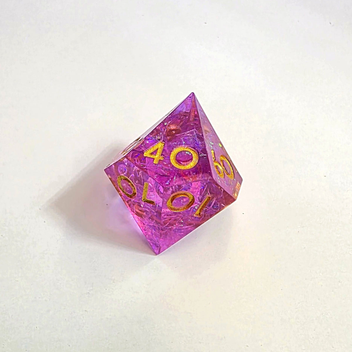 Fey Spark Sharp Edge Resin Dice Set