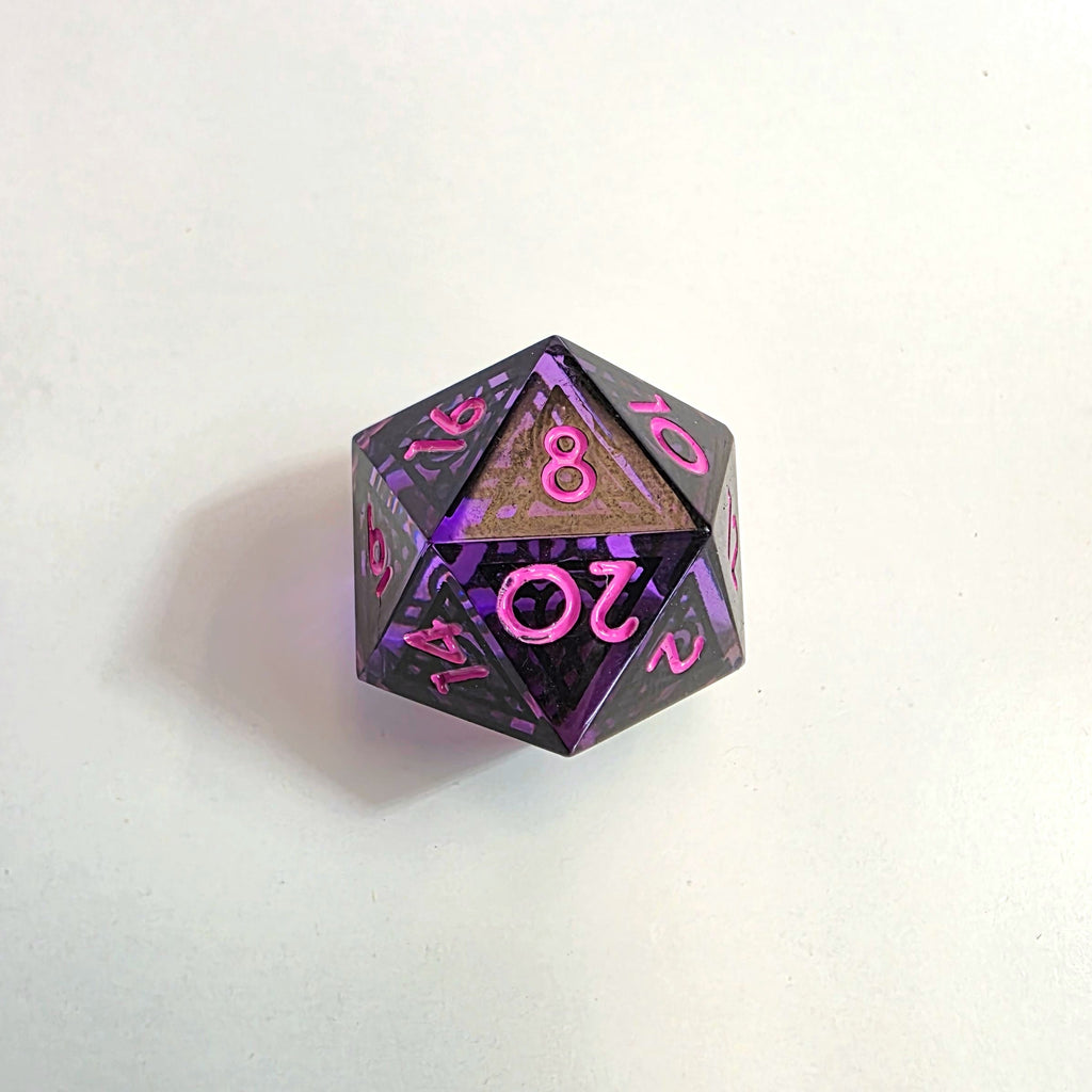 Juego de dados de resina Pulse Conduit con borde afilado