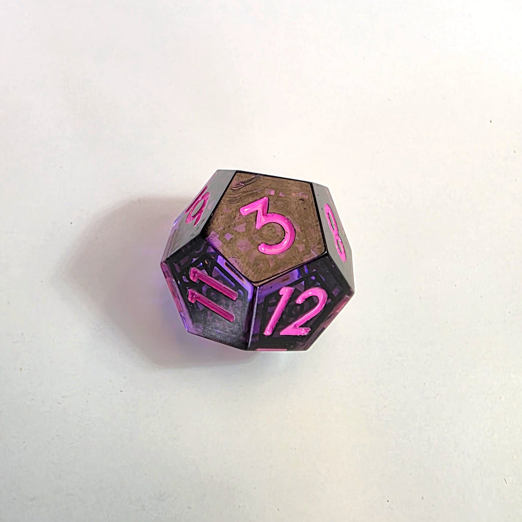 Juego de dados de resina Pulse Conduit con borde afilado