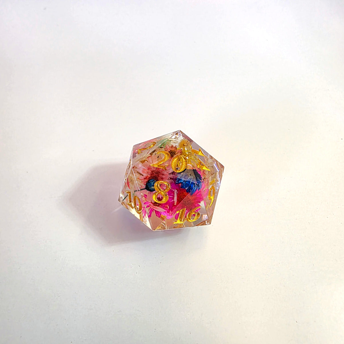 Simple Harmony Sharp Edge Resin Dice Set
