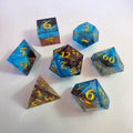 Muddied Waters Sharp Edge Resin Dice Set