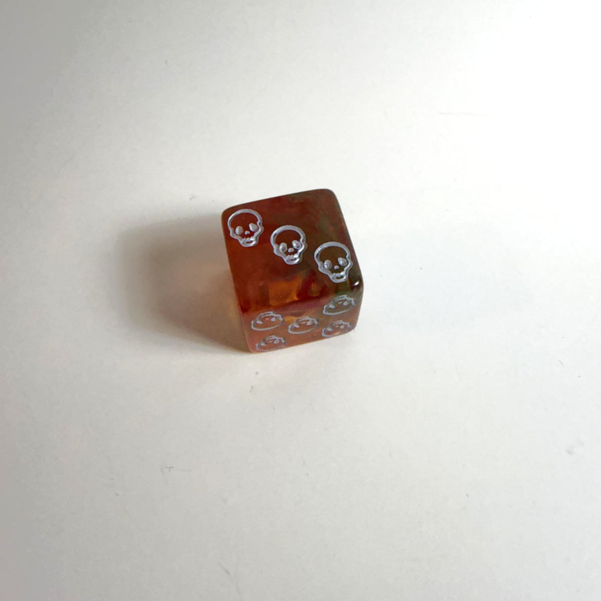 Einzelner Acryl-Würfel