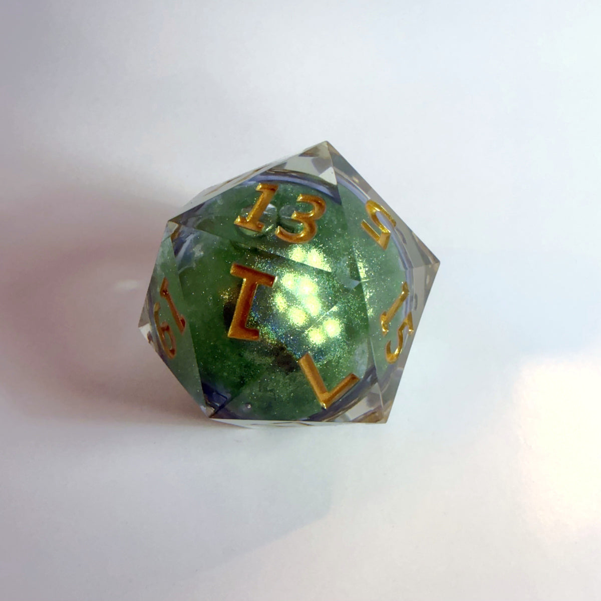 Green Nature's Dream Giant Resin D20