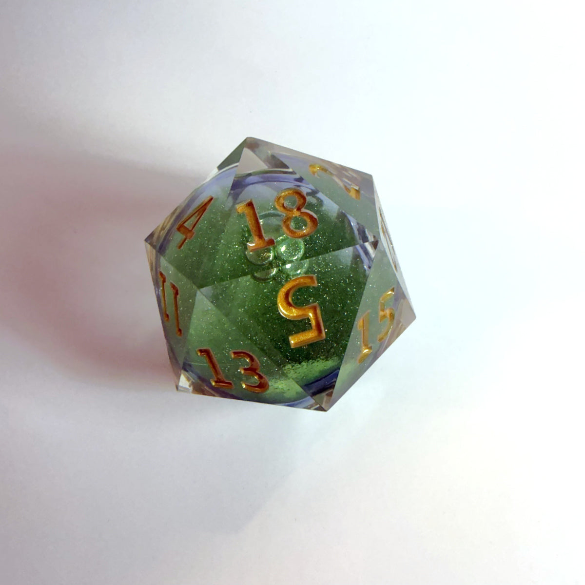 Green Nature's Dream Giant Resin D20