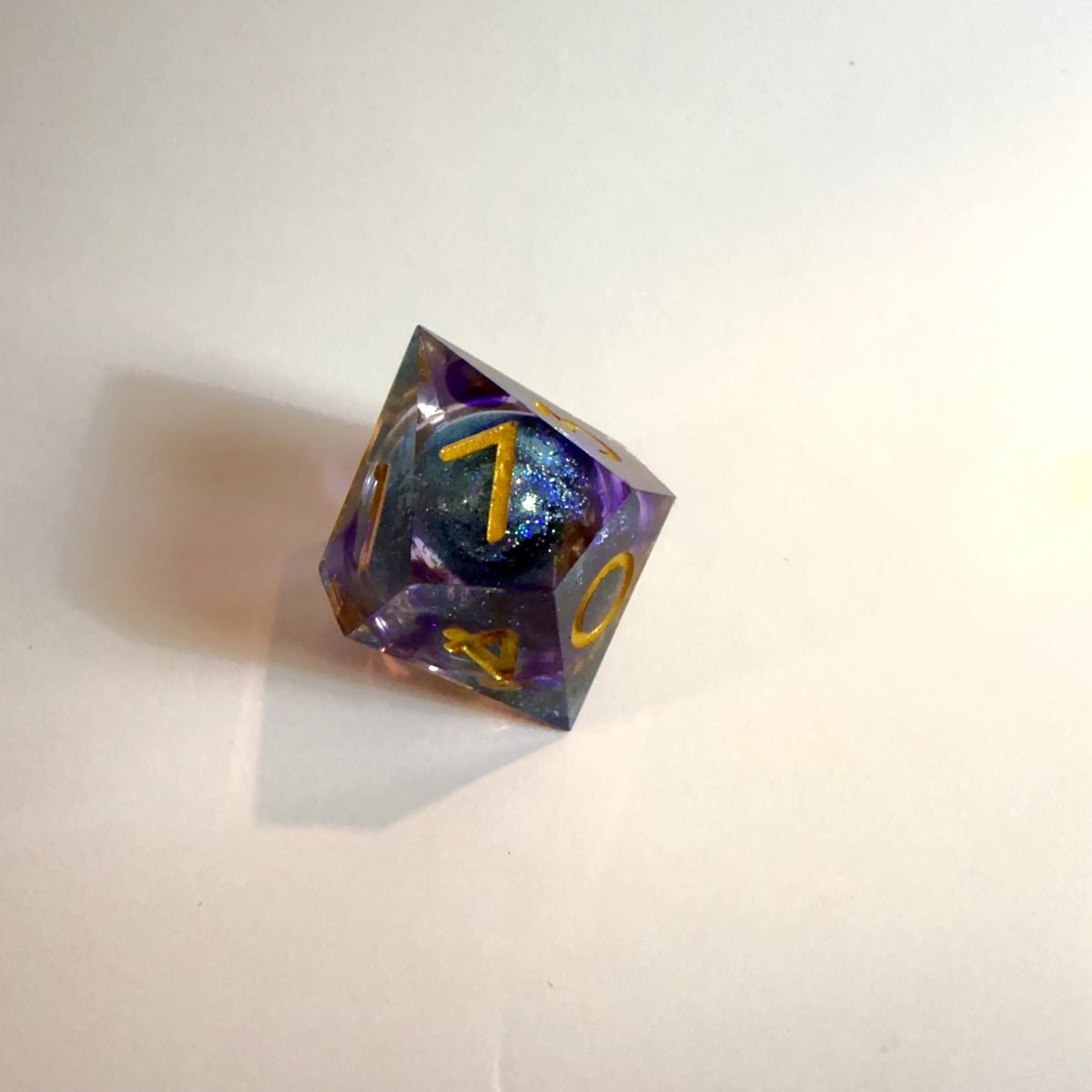 Nebulite Core Liquid Core Resin Dice Set
