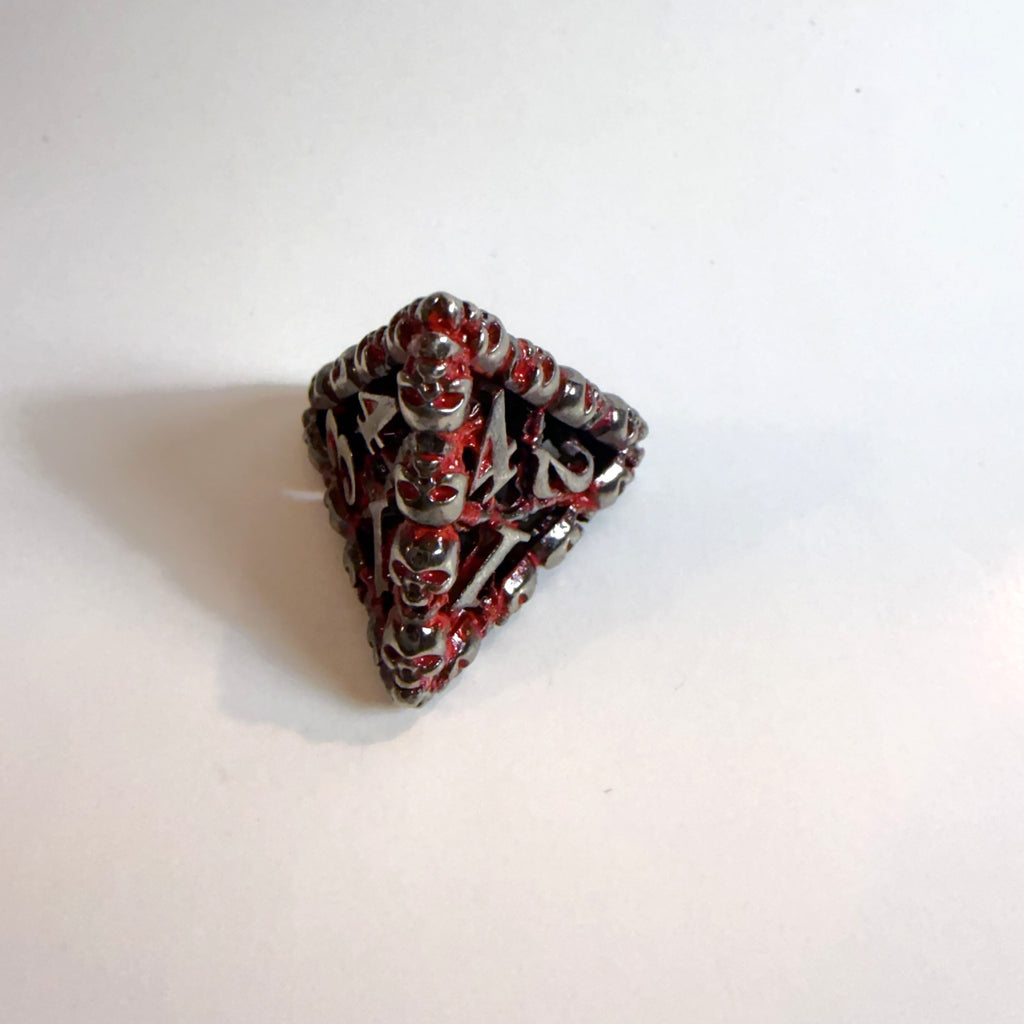 Bloodforged Cell – Hohles Metall-Würfelset