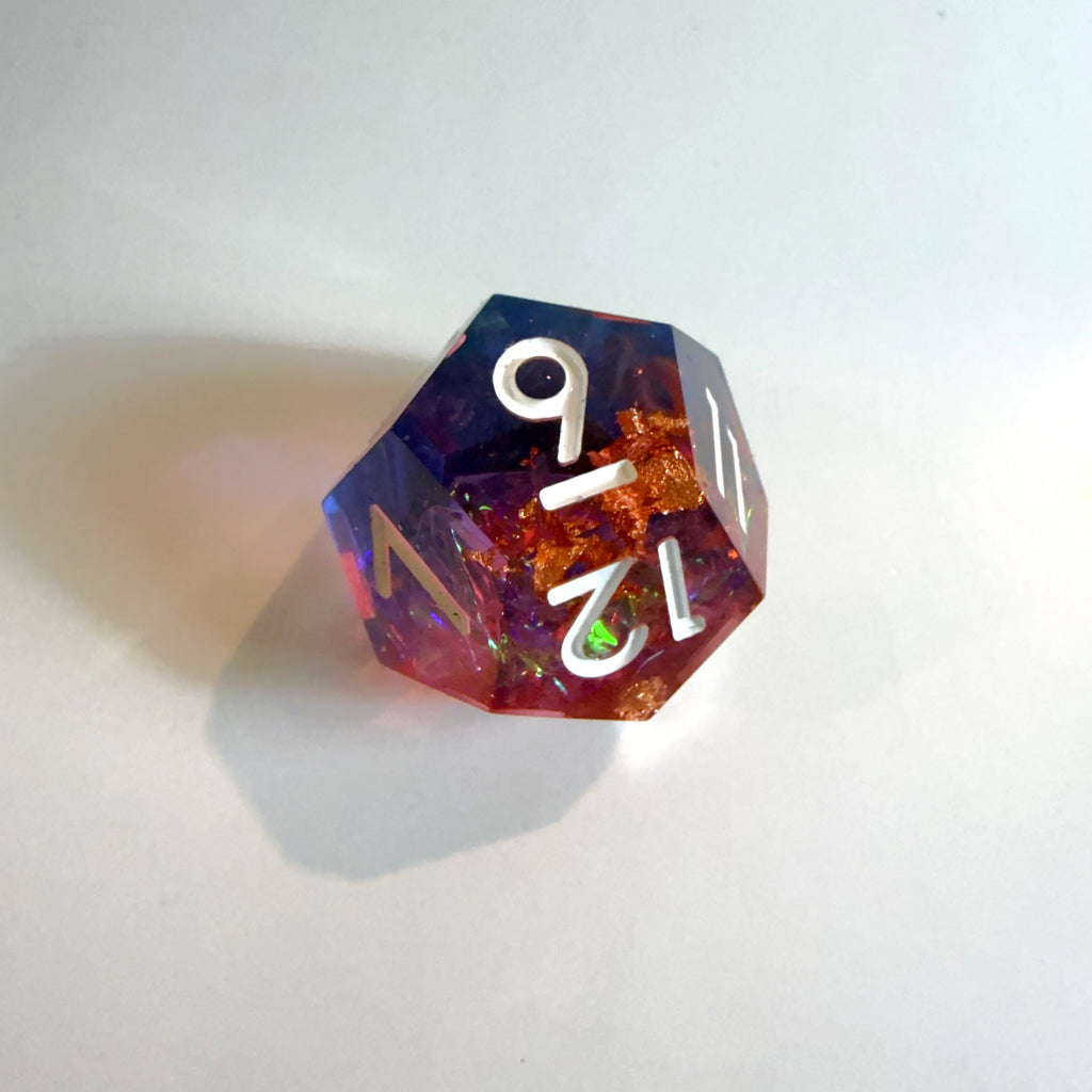 Feyburst Sharp Edge Resin Dice Set