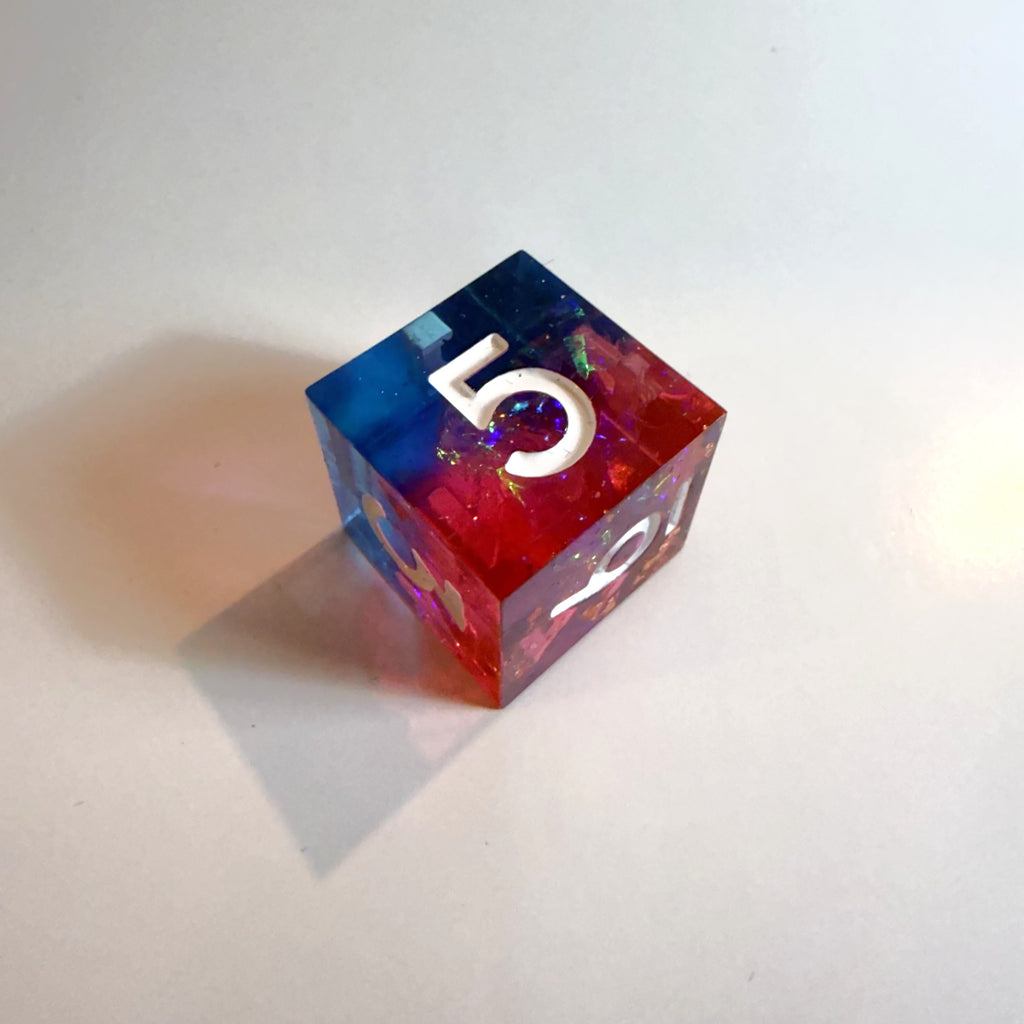 Feyburst Sharp Edge Resin Dice Set