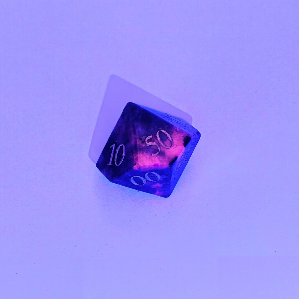 Yooperlite Gemstone Dice Set