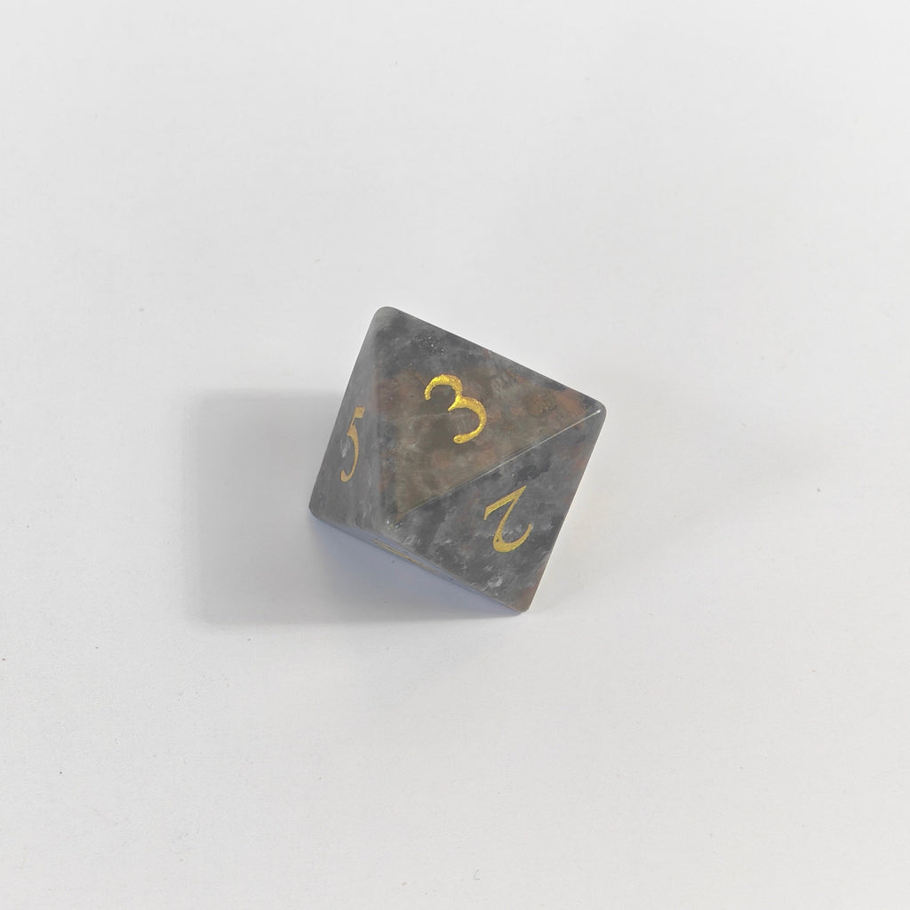 Yooperlite Gemstone Dice Set
