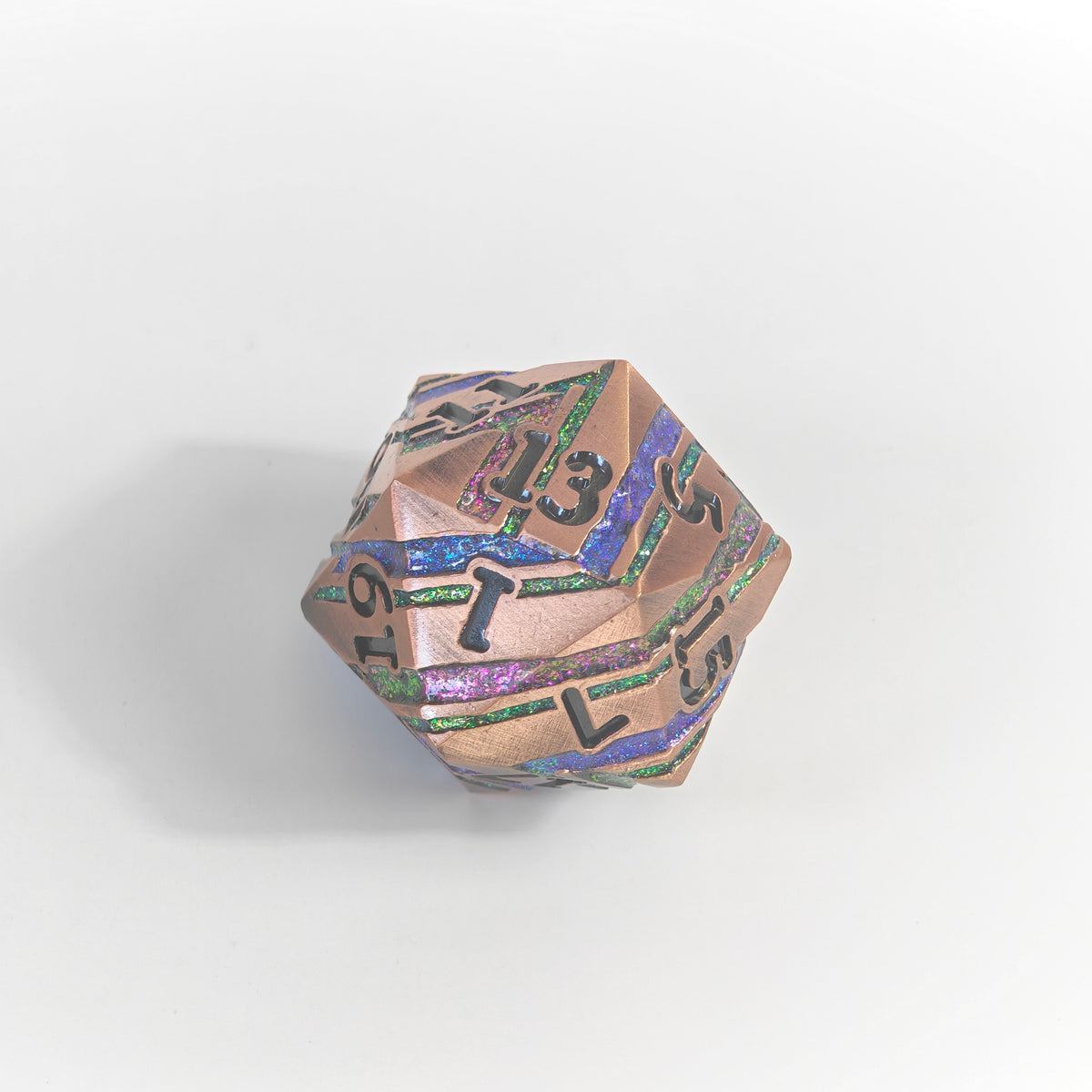 Bunter, massiver Copper-Chonk-W20