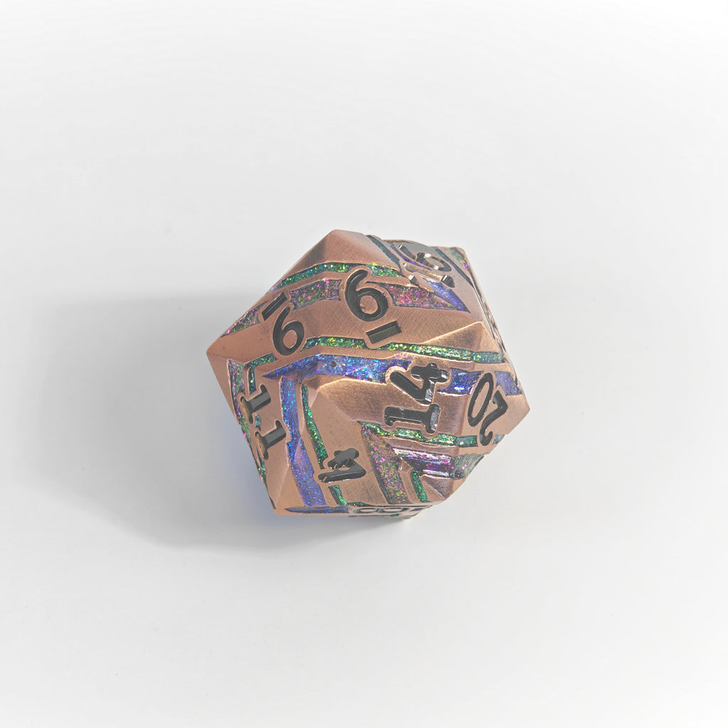 Bunter, massiver Copper-Chonk-W20