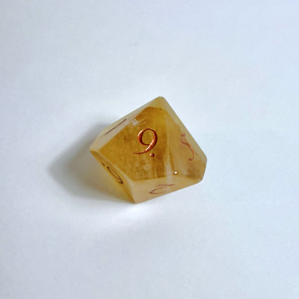 Set di dadi in calcite