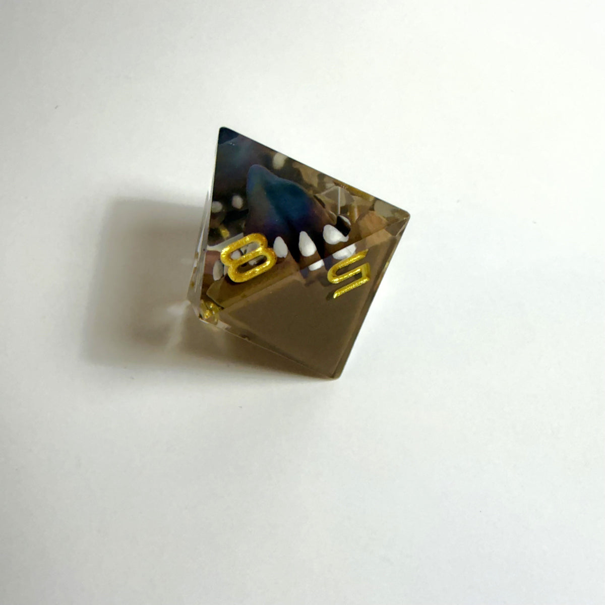 Set de dados de resina hechos a mano Mimic