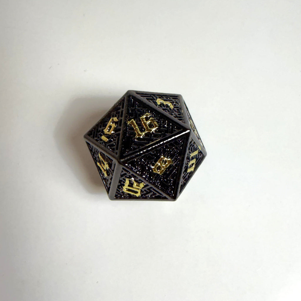 Set de dados de metal sólido Ancient Uplink
