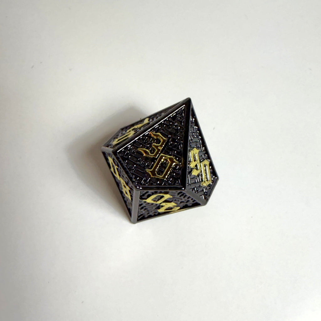 Set de dados de metal sólido Ancient Uplink